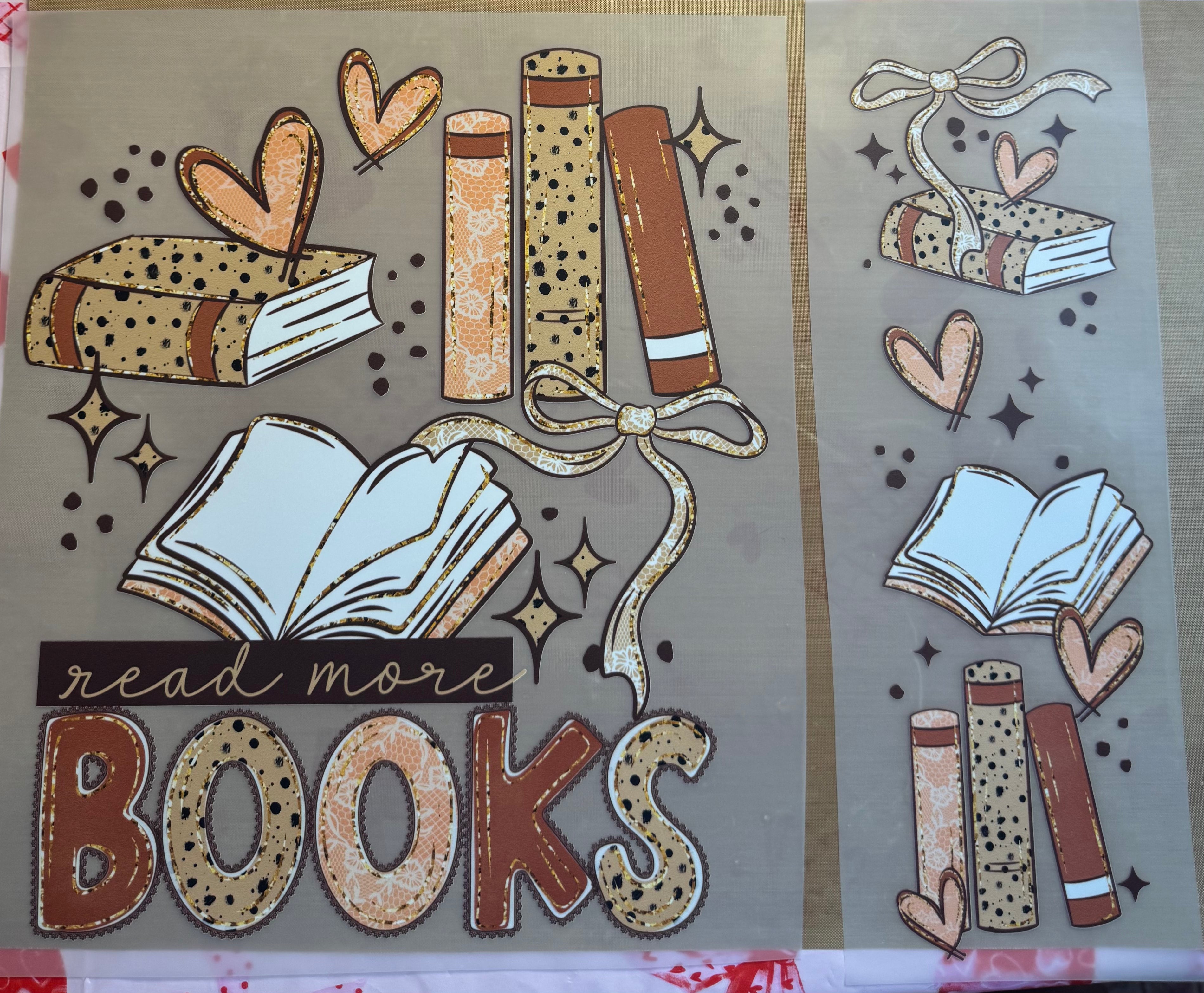 Read More Books W/ Sleeves